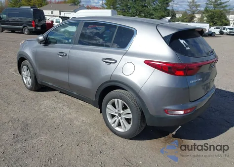 2017 Kia Sportage Lx из США, поврежденный, VIN KNDPMCACXH7297987